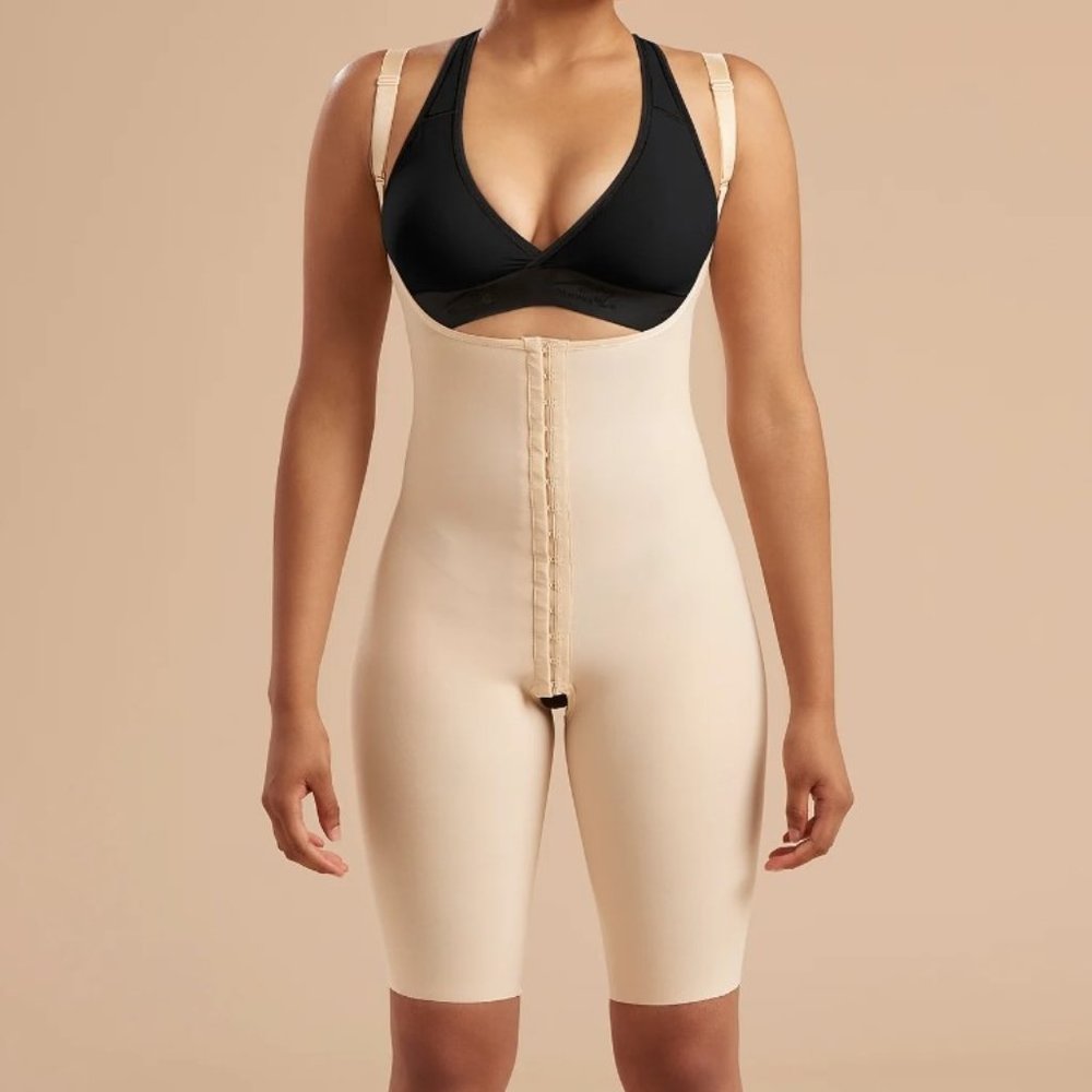 Marena stage 1 compression girdle shorts length, Size M Black
